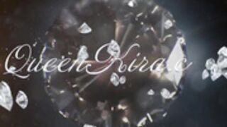 Sexy Kira Queen satin gloves