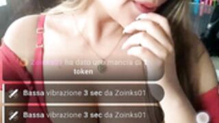 Alana_69 flashing  ding a work meeting