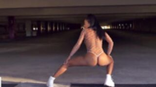 Parking lot twerk