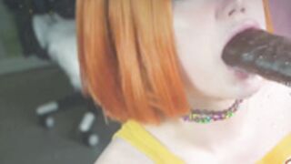 blondelashes19 gives sloppy head