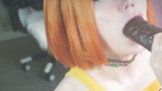 blondelashes19 gives sloppy head