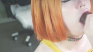 blondelashes19 gives sloppy head