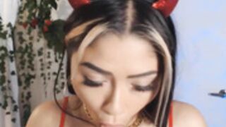 ExoticThai Devil Red Dress & Bj