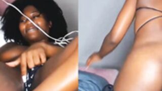 Ebony webcam stripper 4