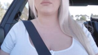 Nina Phoenix fka Tamara Dido HUGE tits in car