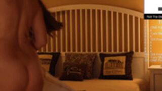 Laurenbrite Nude Lovense + Pillow Hump on Bed