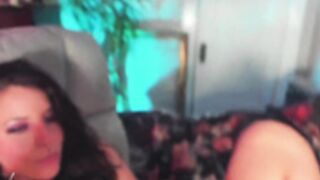 Audrey_ Nude Vibe + Buttplug with Recliner on Bed