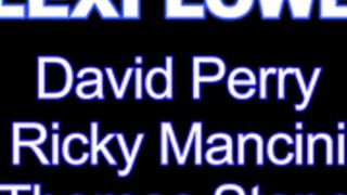 Lexi Lowe - gorgeous British female fucks with 3 guys