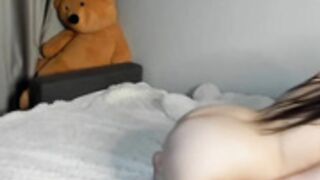 zhani yamara jumping on bed like wild girl