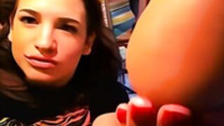 Upscaling Classics with AI #1 - Scarlett toe suck