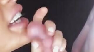 Kristen Hancher blowjob