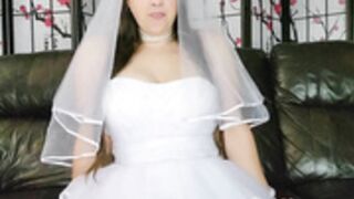 Myprettyfeet8 - Bride Has a Strap-On