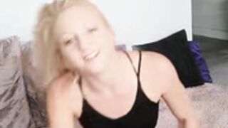 Coach showing off her flexibility