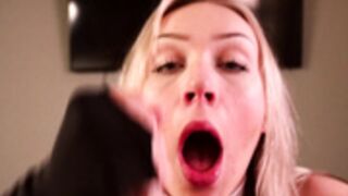 SamxxSparks nun blow job facial