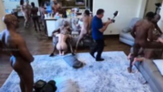 Sweet Vickie Dallas Hotwife Cowgirl Orgy BTS