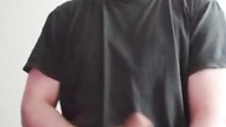 Benny jerking cock 15