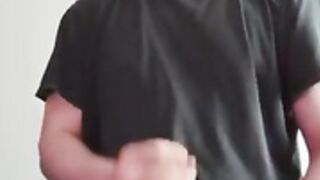 Benny jerking cock 15