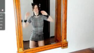amy_murr skin tight dress dance