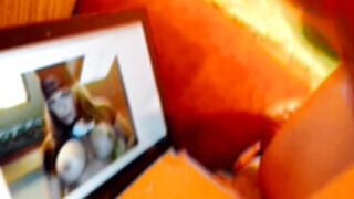 Another Cumtribute April Hunter