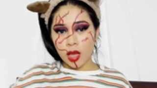 Aimi_Art topless in makeup
