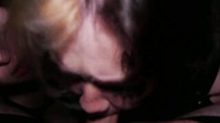 GF Roxxi & Step-Sister Liz Blowjob with Facial Cumshot