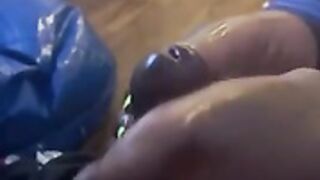 Nice feet make his cum a lot