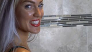 Christina Stewart Lets Shower, Shall We?