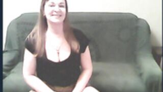 Nika, Ukrainian MILF, masturbating, shy whore