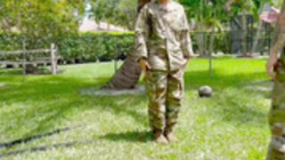 kelsie monroe pt1 military sex