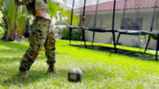 kelsie monroe pt1 military sex