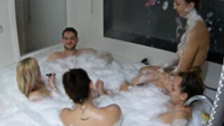 Elettra Lilith with Monica and Kristy bath