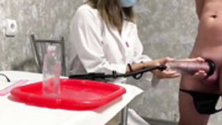 Mom vacuum dick medical examination