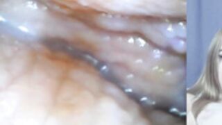 YaYaGirls Vaginal Camera While Vaping