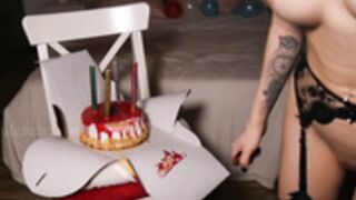 ezra birthday twerk