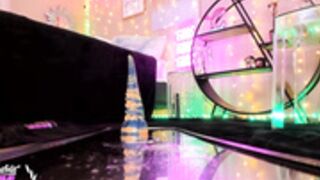 milf_lacey - mirror ride and squirt with monster dildo