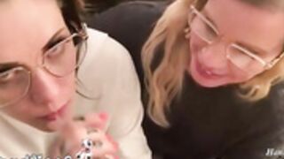 The Facial Party – JaeLynn and ParaPrincess77’s 1st Cum