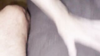 MILF sucking shitty cock