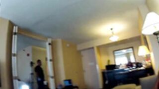 Mythological muscle woman beast takes a walk