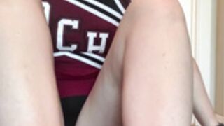 FF cheerleader foot joi