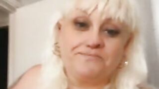 Granny showing off body