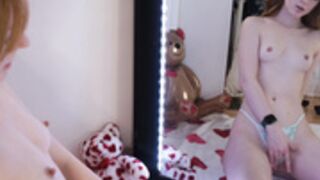 DestinationKat mirror masturbation