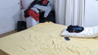 Carla with new breast and Yanai have sex in the bedroom
