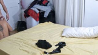 Carla with new breast and Yanai have sex in the bedroom