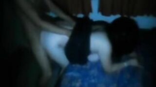 Mexicana esposa en trío