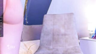 holy_rave a busty gurl, fat tits hang upside down