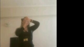 Blonde Catia C X Dancing strip