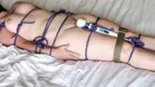 Canadianwife belle1994 Tied up and forced to orgasm