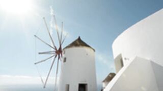 Natalia nude in Santorini