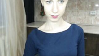 Angelica Jem skinny brunette strips. Perfect body 3 2