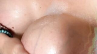 Bath Fake tits